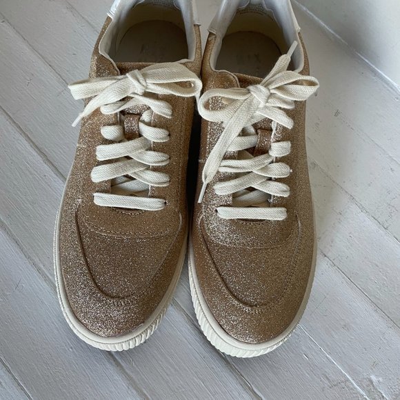 Mix No.6 Gold platform sneakers - Picture 7 of 9